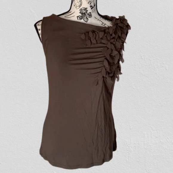 Anne Klein Tops - Anne Klein Sleeveless Top | Brown
